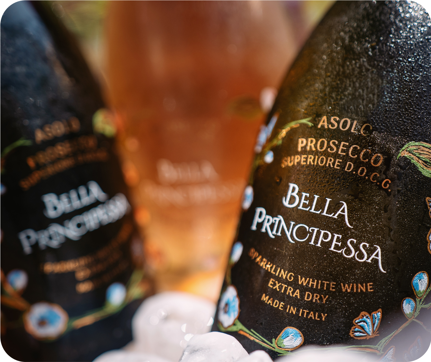 Das inspirierte Portfolio exklusiver Marken von Prosecco Ventures wird ausgestellt.