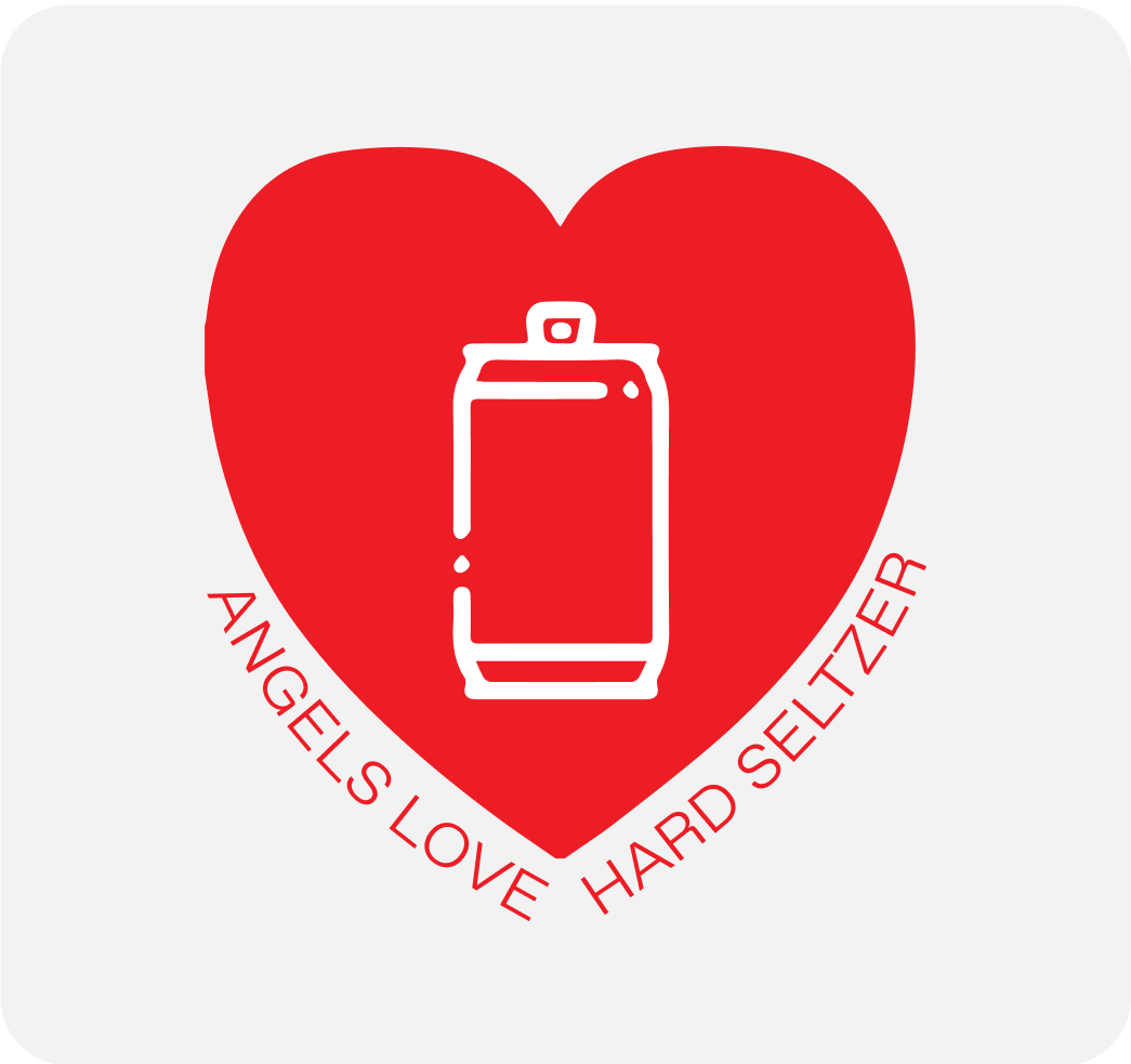 Simbolo a porzione singola che rappresenta Angels Love Hard Seltzer a basso contenuto calorico