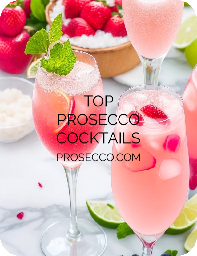 I migliori cocktail al prosecco: dalle ricette classiche ai colpi di scena creativi