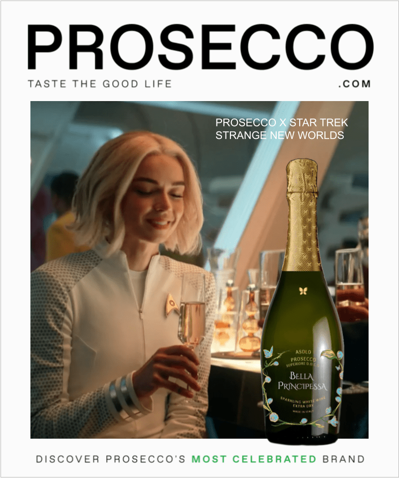 Star Trek Prosecco: National Prosecco Day x Strange New Worlds