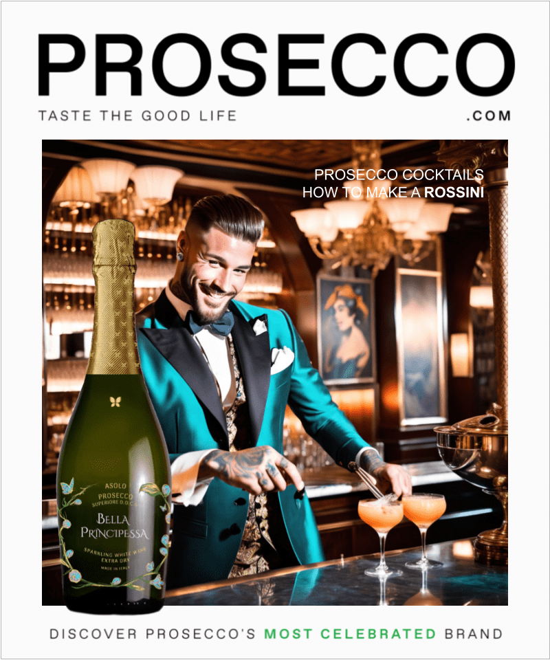 How to Make a Rossini Cocktail In 8 Easy Steps