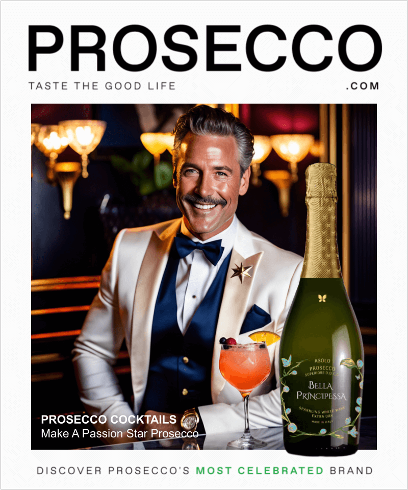 How To Make A Passion Star Prosecco Cocktail: A Dance of Flavors