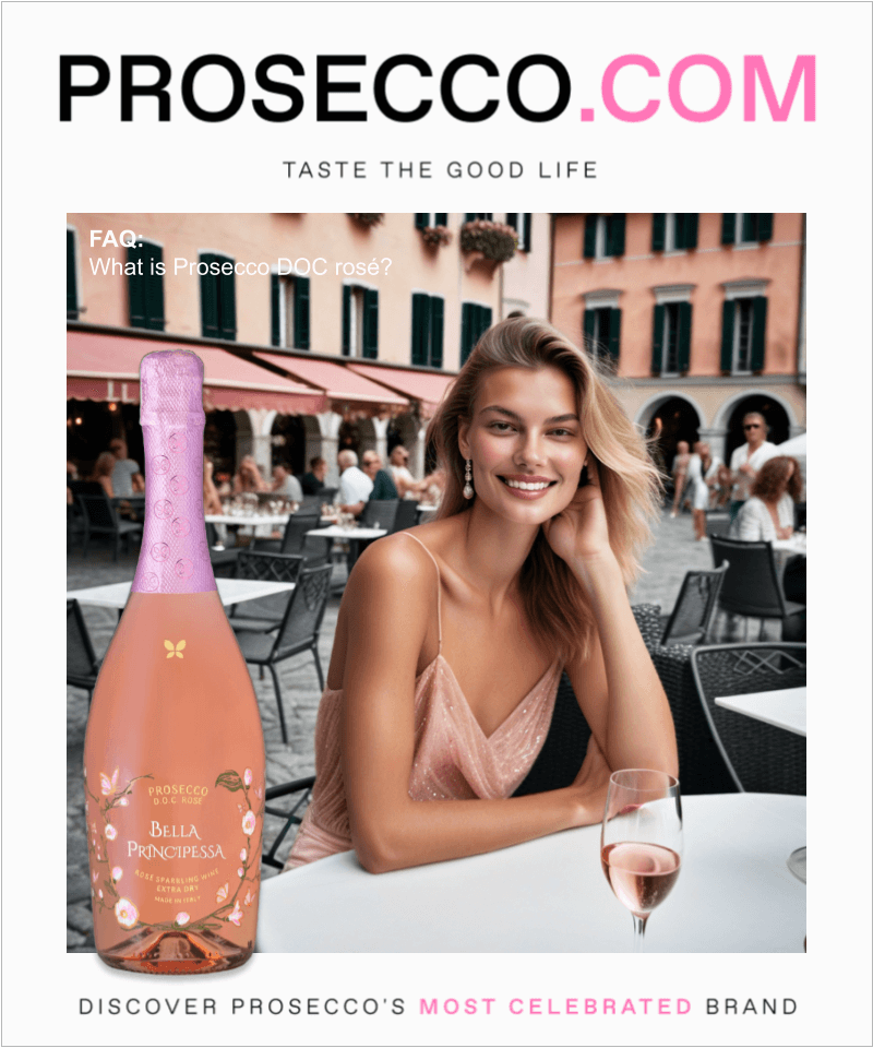 What is Prosecco DOC rosé?