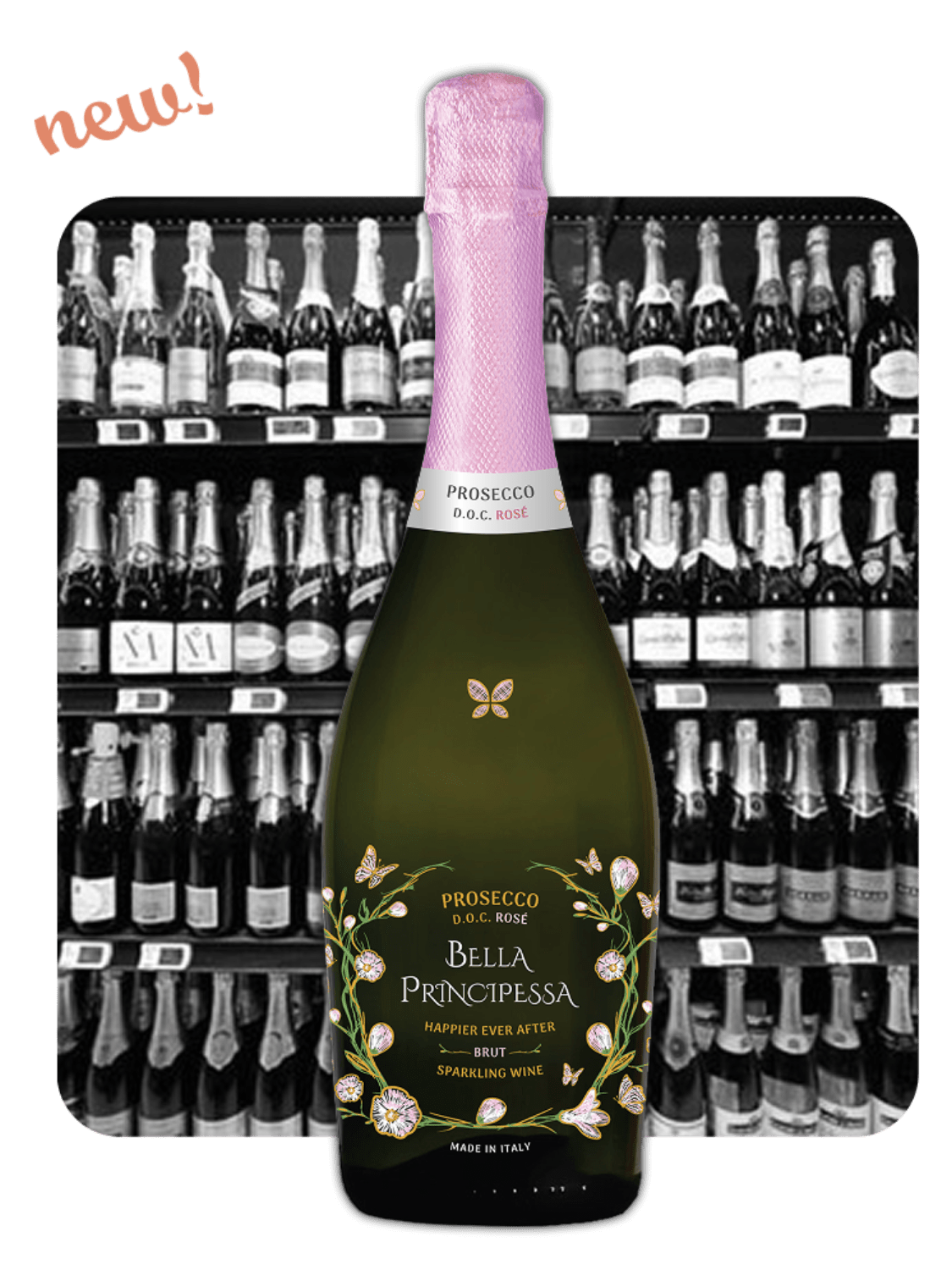 Bella Principessa Prosecco D.O.C Rosé